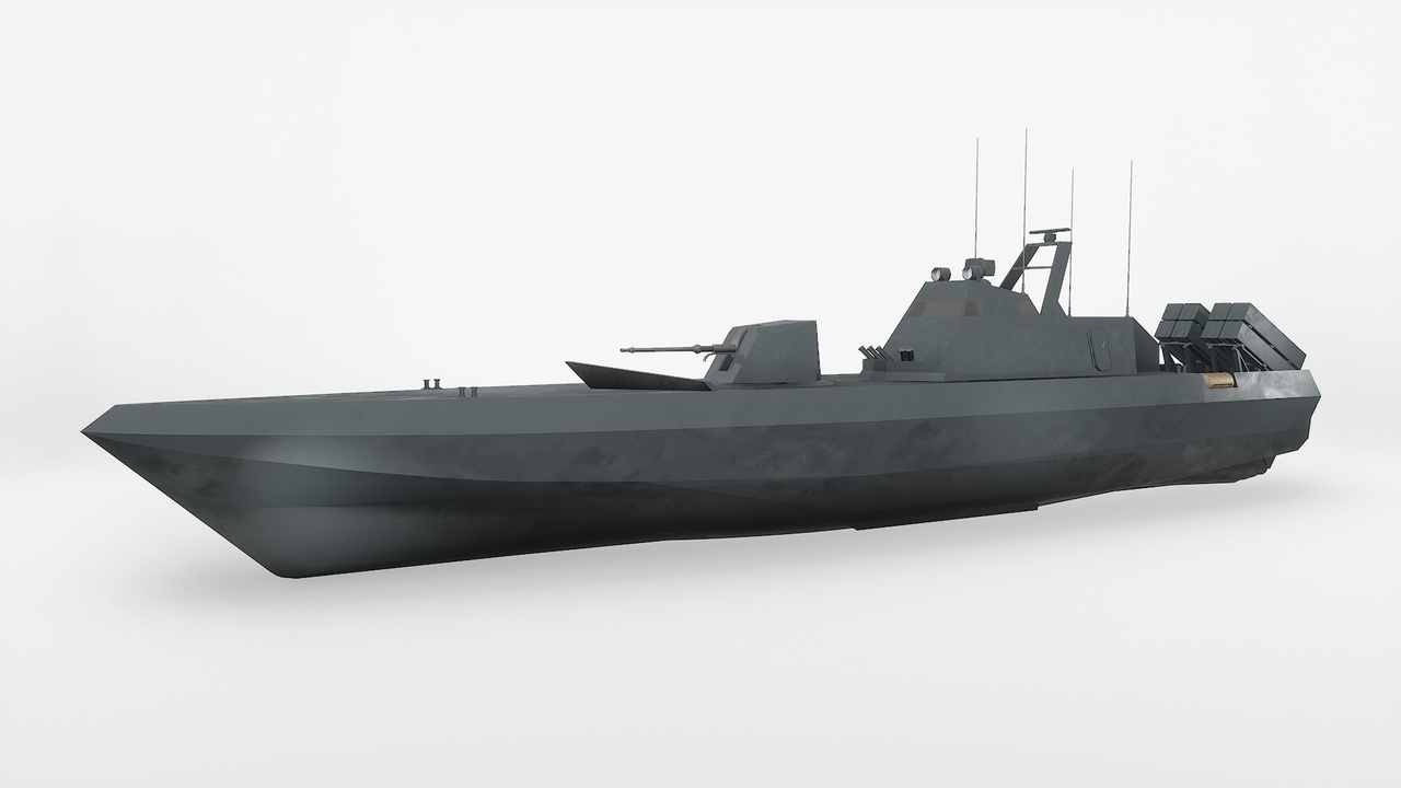 Media 1 for listing Modern Missile Boat Type 2– Military Ship