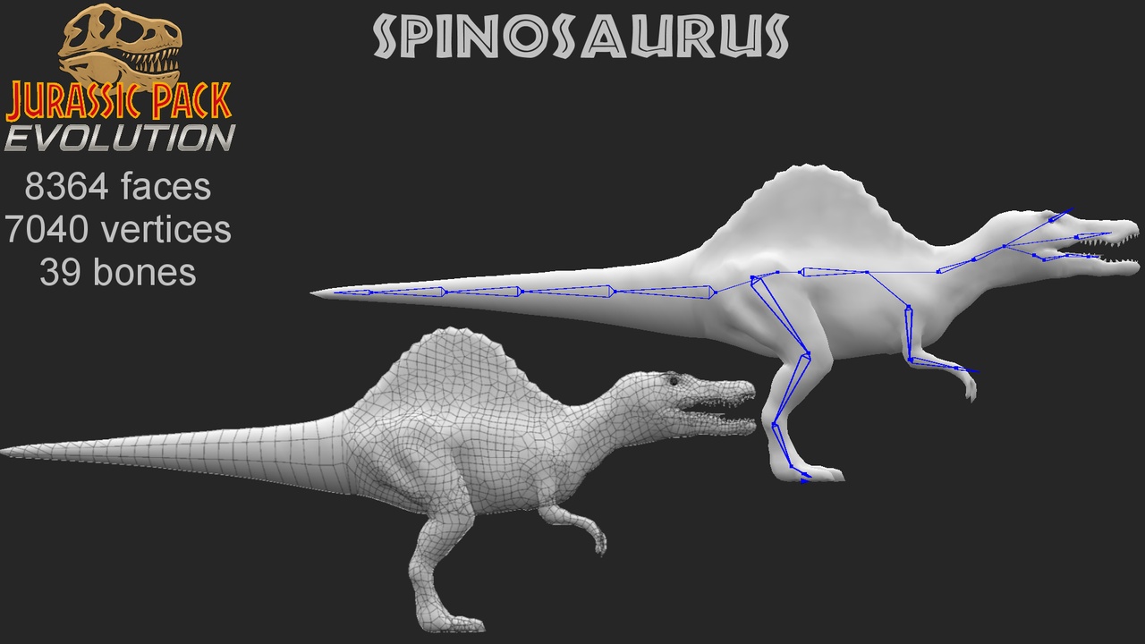 Media 1 for listing JP Evolution - Spinosaurus