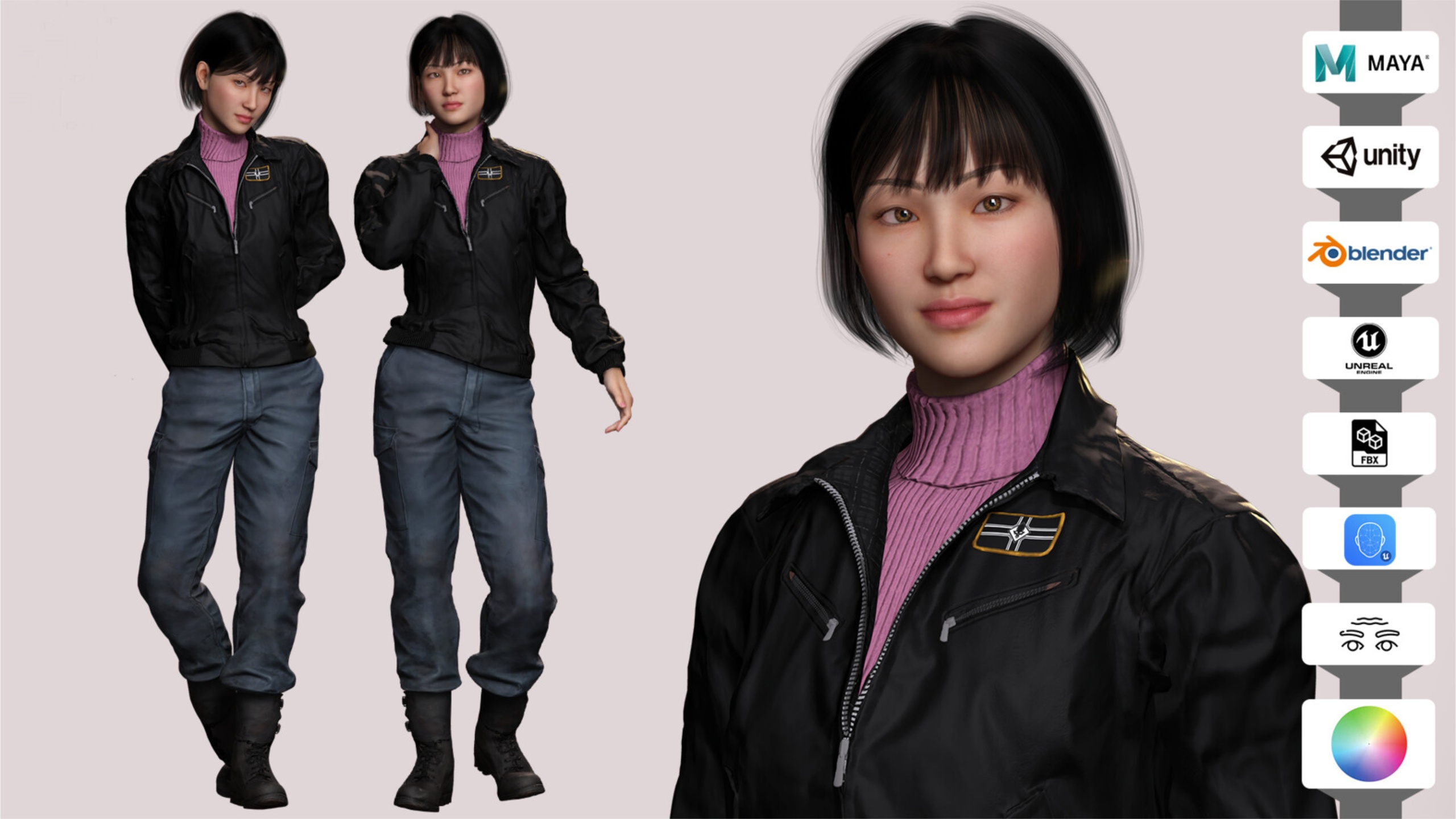 Media 1 for listing Female Character
