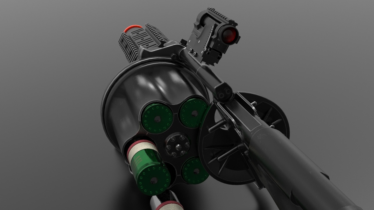Medium 1 für Eintrag Multiple Shot Grenade Launcher (Fps-Tps)