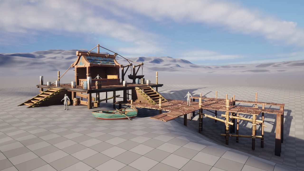 Media 1 for listing Stylized Fishing Shop