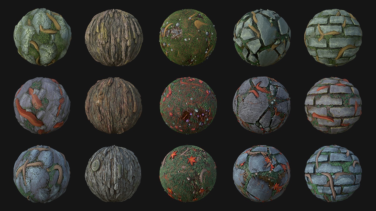 Media 1 for listing Pack Forest Texture