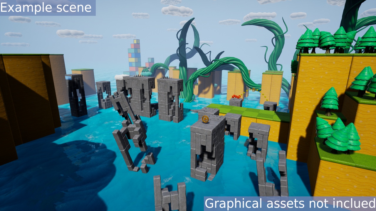 Media 1 for listing First Person Platfomer Template