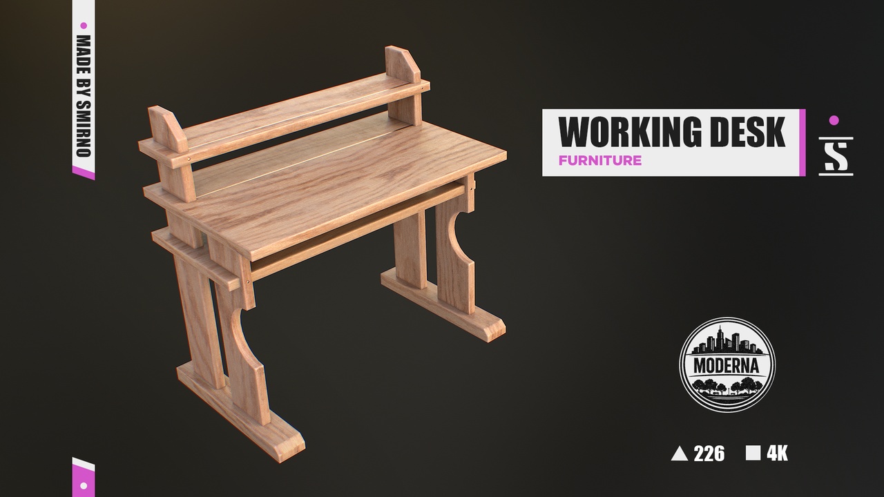 Media 1 for listing Working Desk