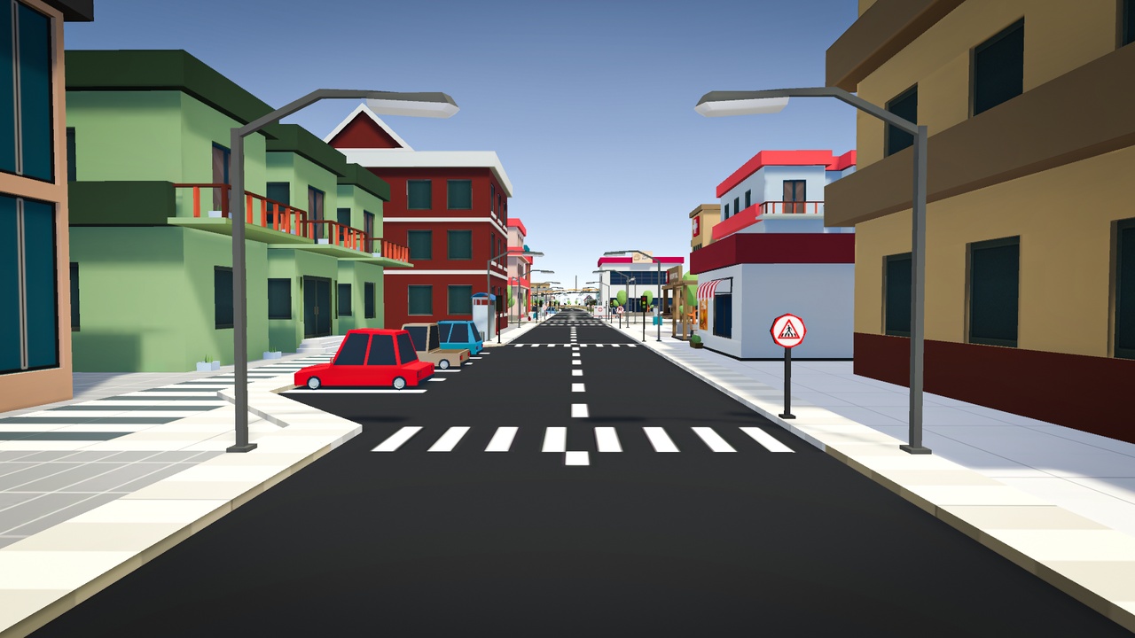 Low poly Modular city and Vehicle Pack | Fab