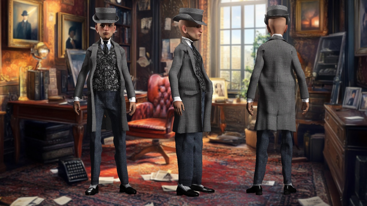 Media 1 for listing Toon Sherlock Holmes Series Watson