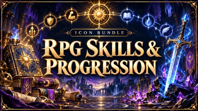 RPG Skills & Progression — Cobalt Game Assets