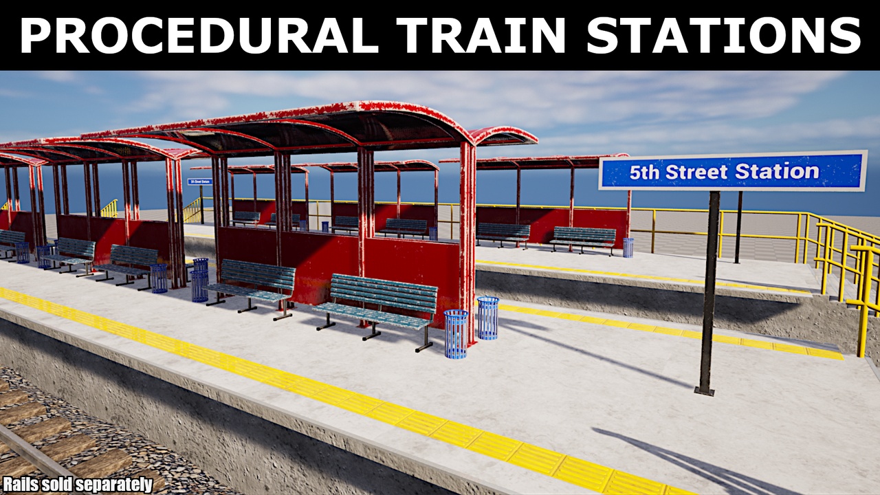Media 1 for listing Procedural Train Stations
