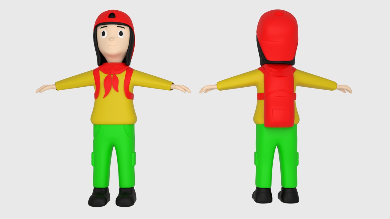 Media 1 for listing Character Bolang Indonesia Female