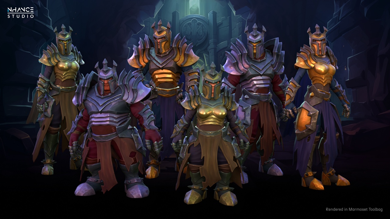 Media 1 for listing Stylized Dungeon Knight Outfit