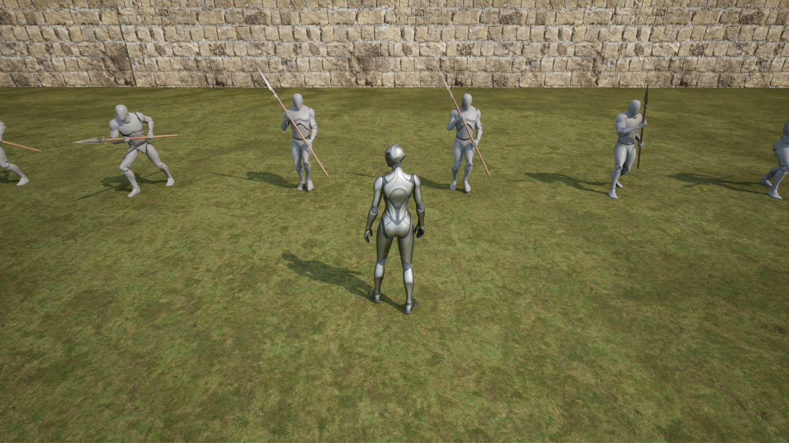 Media 1 for listing Spear Combat Animation