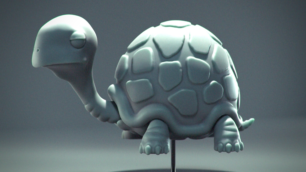Media 1 for listing Turtle Figurine - 3D Printable