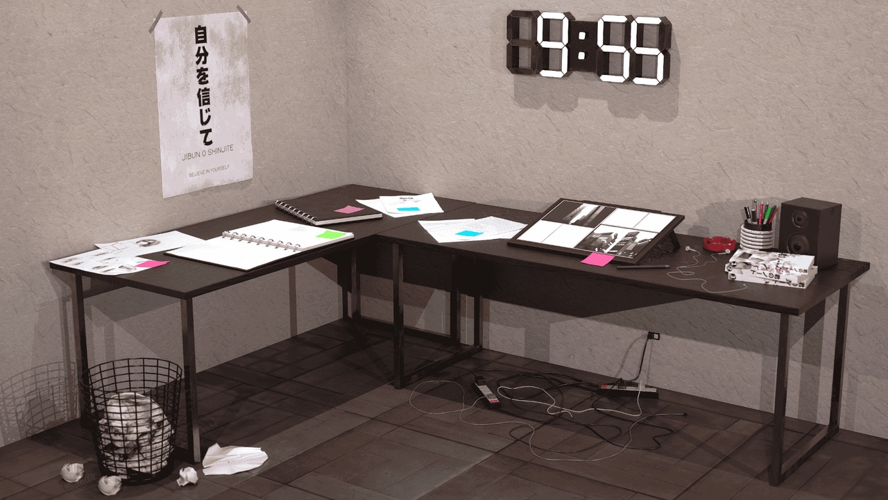 Media 1 for listing Manga Artist Clutter Pack