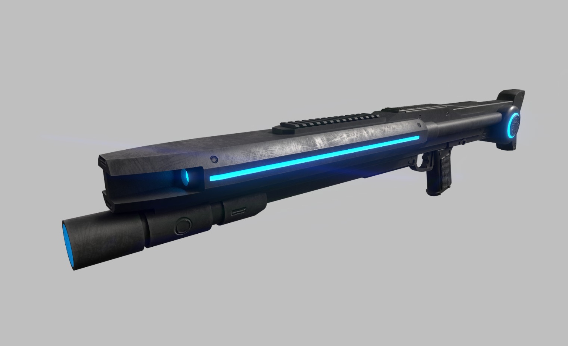 Scifi Blaster Rifle | Fab