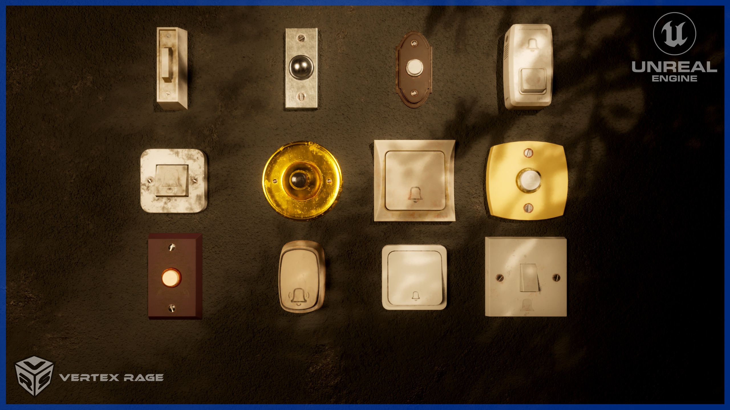 Doorbells Asset Pack – High-Quality Interactive Door bells | Fab