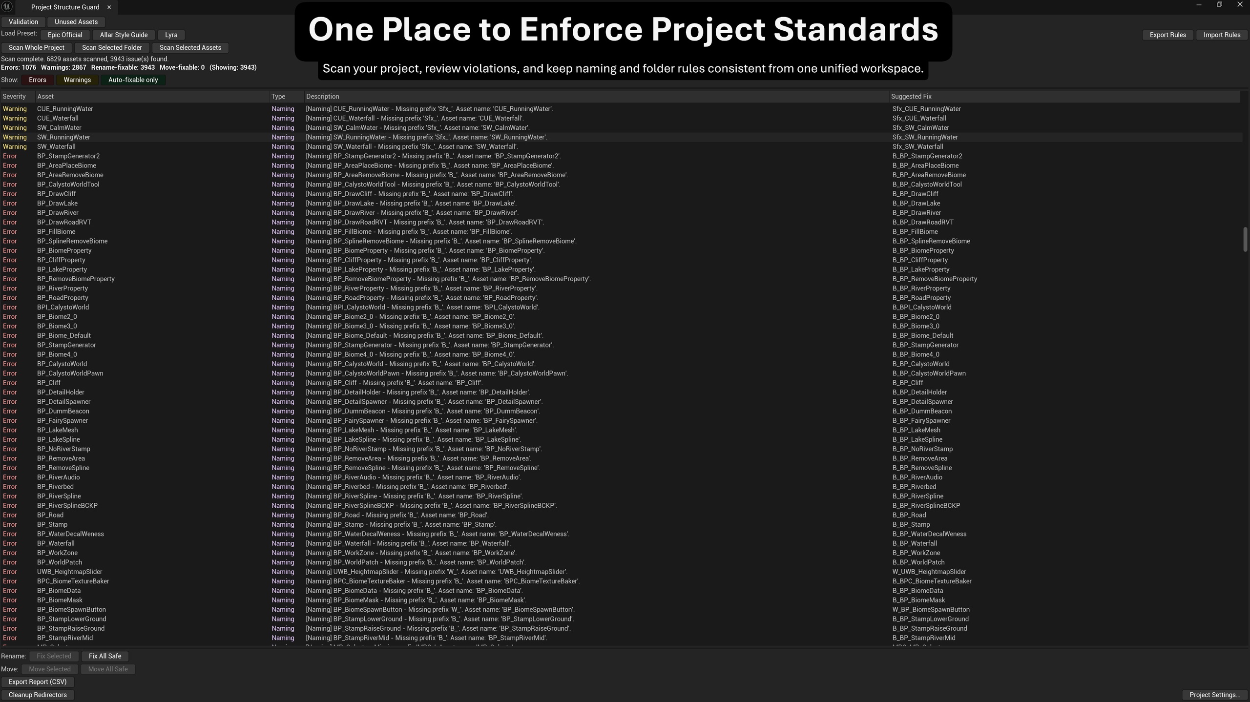 Media 1 for listing Project Structure Guard