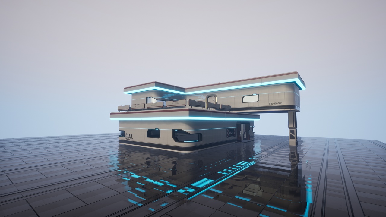 Media 1 for listing Modular SciFi Building Package