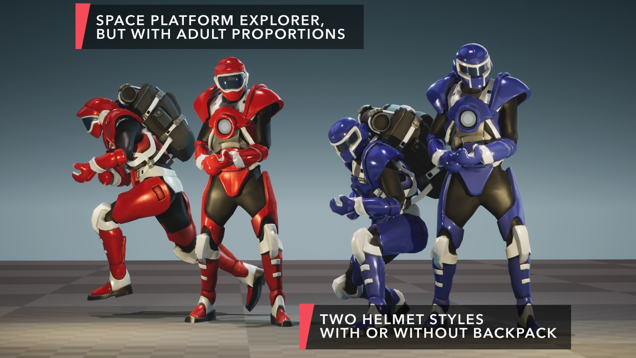 Media 1 for listing Space Platform Explorer - Adult Proportions