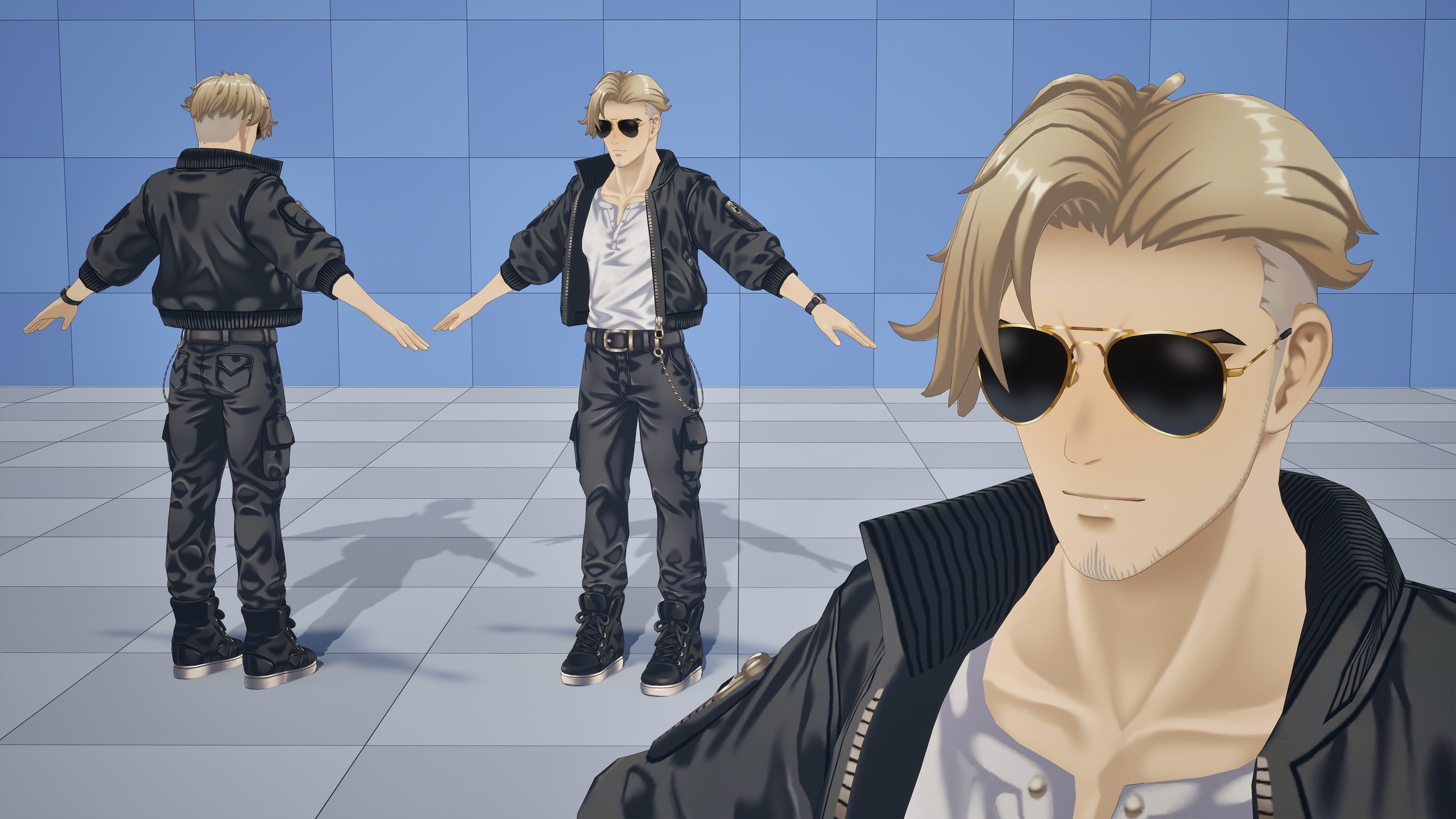 Media 1 for listing Stylized Characters - Driver & Pilot "Caleb"