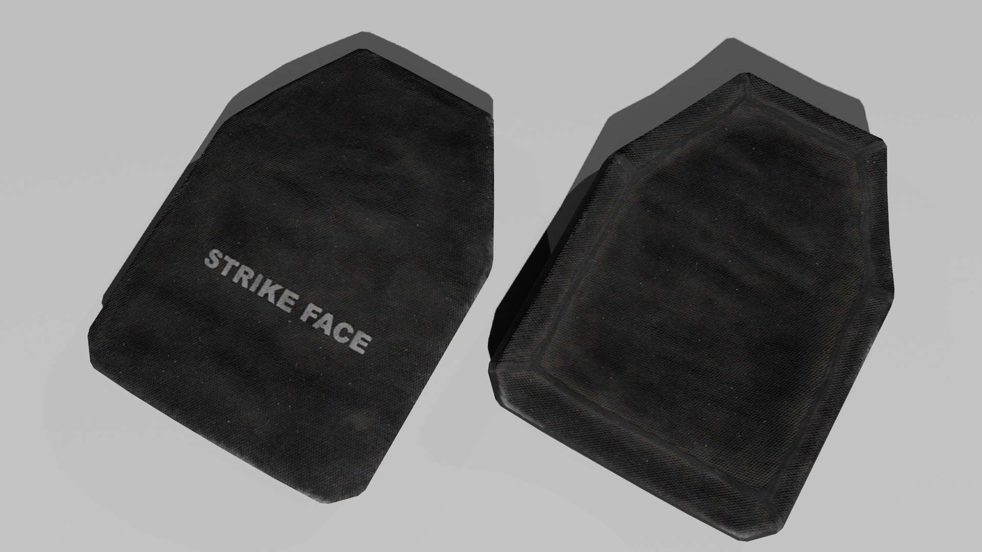 Media 1 for listing SAPI Ballistic Plate | Body Armor Insert | Plate Carrier | Lowpoly