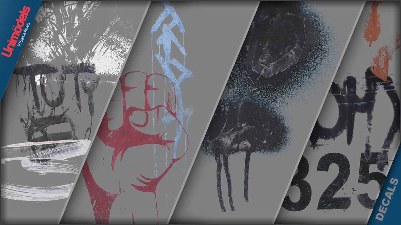 Paint on Walls Decals: Mega Bundle (+260 Assets)