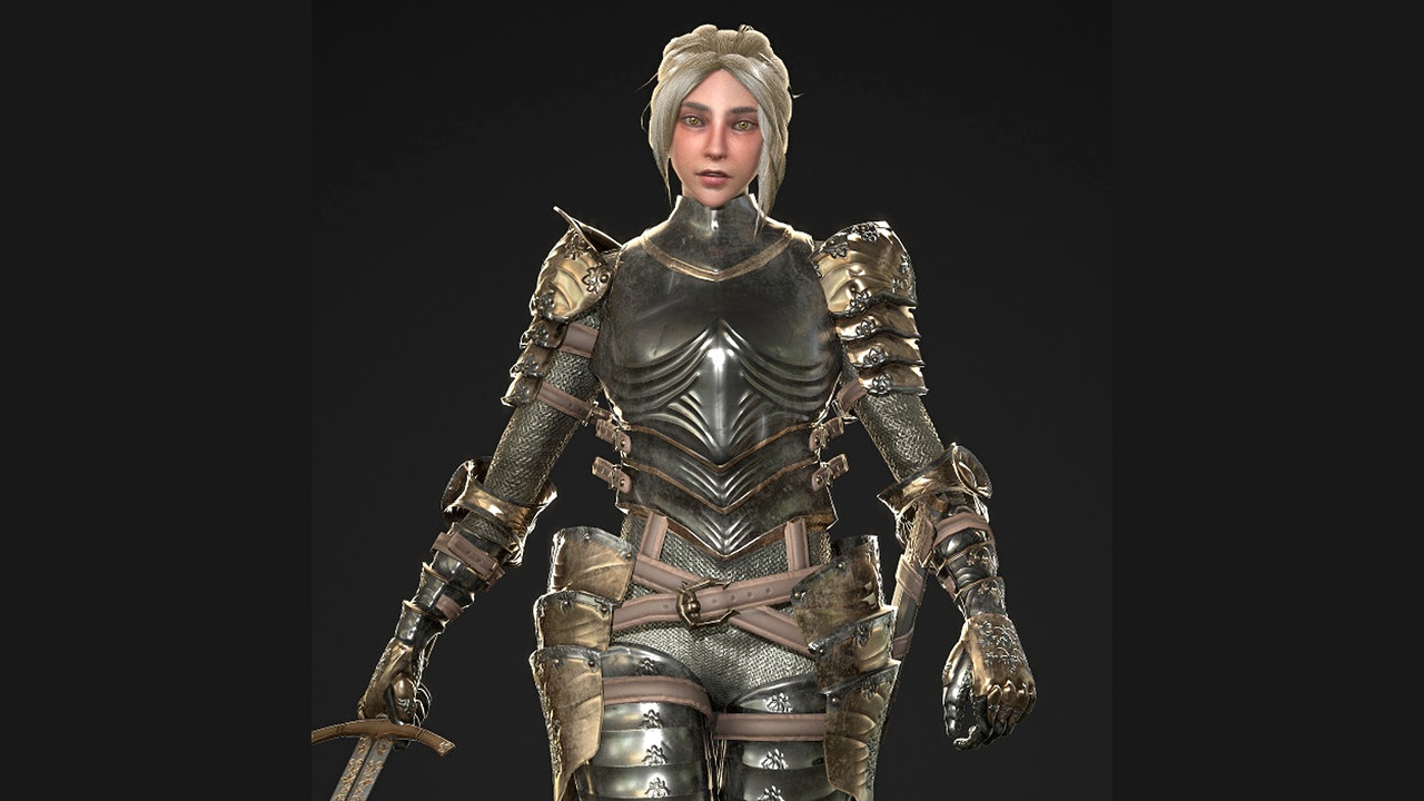 Media 1 for listing Human Female Knight