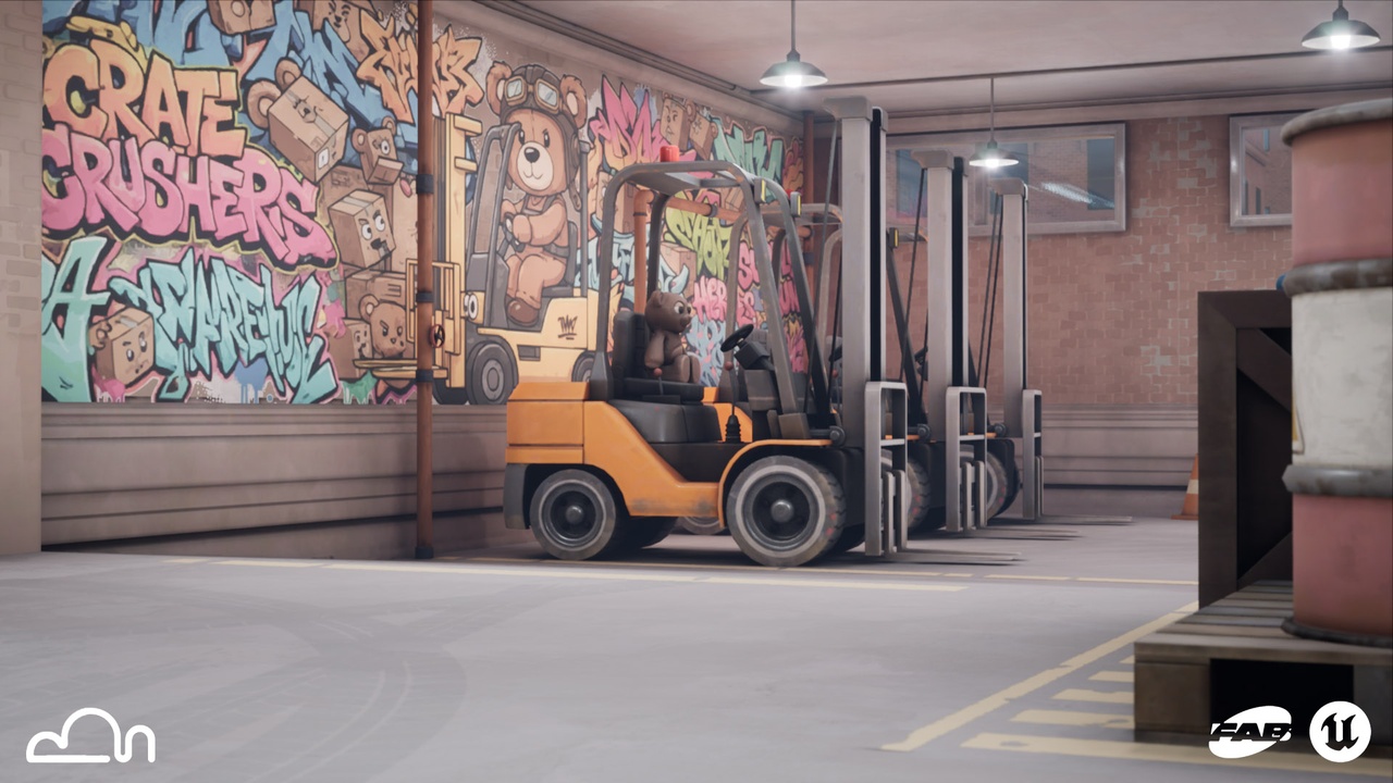 Media 1 for listing Stylized Warehouse