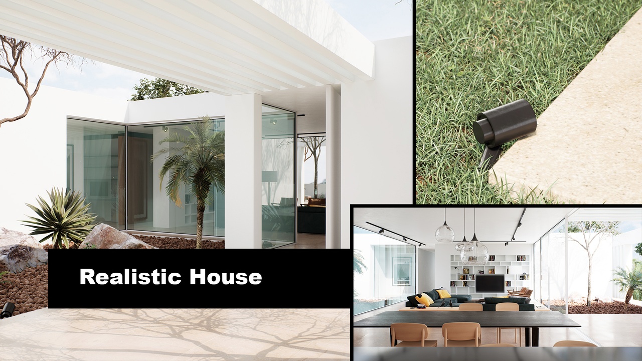 Media 1 for listing DVIZ Realistic House Archviz Project