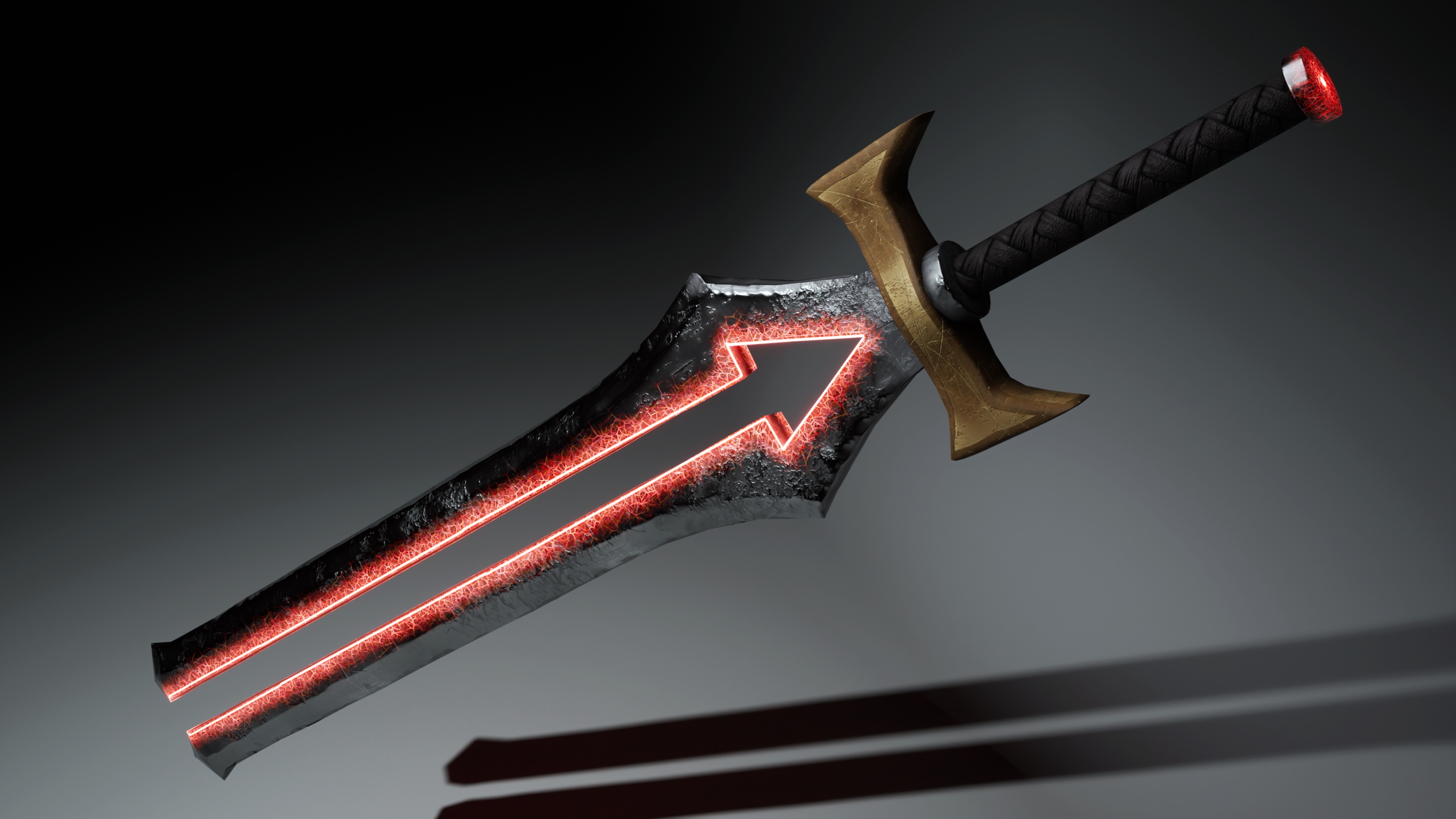 Media 1 for listing Low Poly Fantasy Sword 2