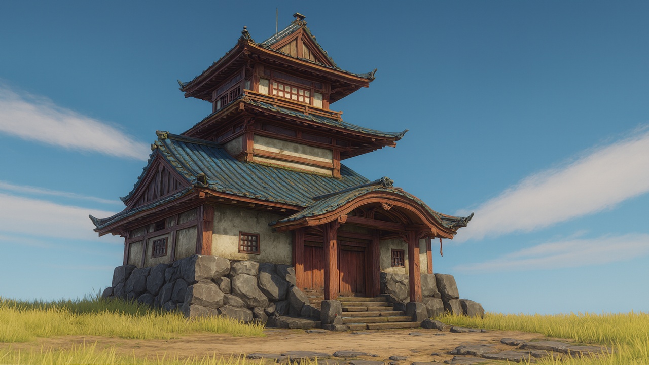 Media 1 for listing Stylized Medieval Architecture Set 1
