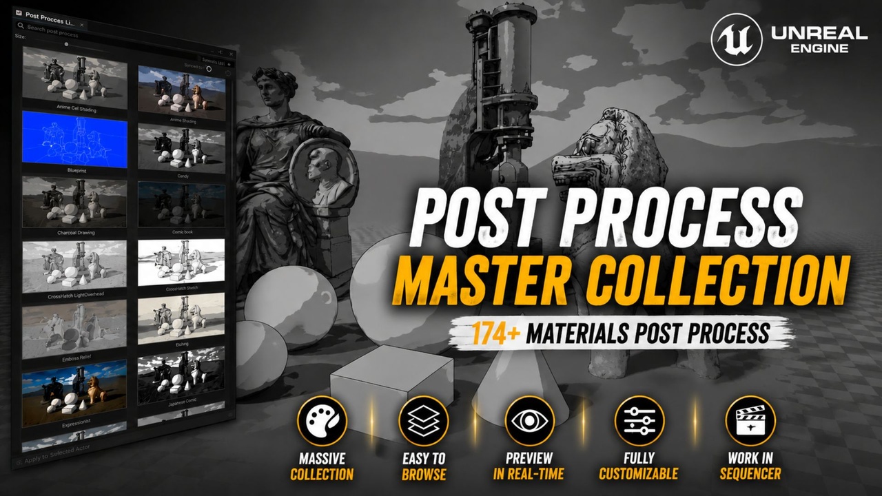 Média 1 pour l'article Post Process Master Collection