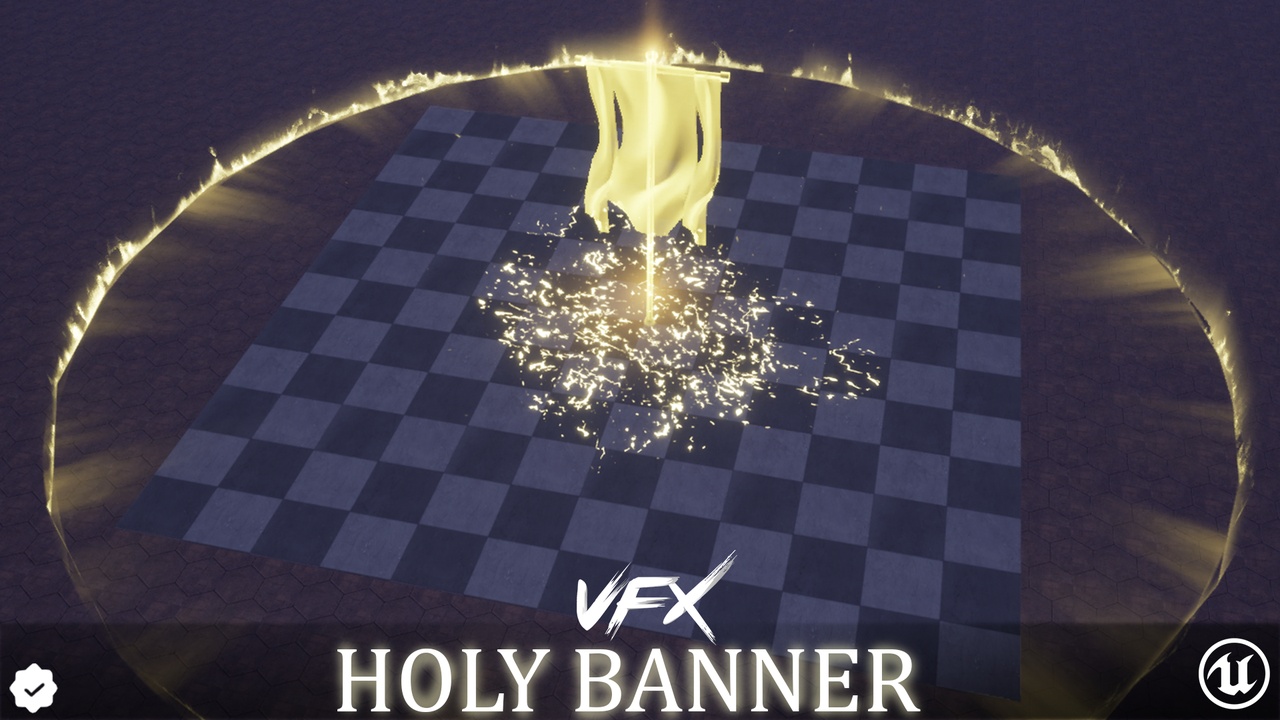 Media 1 for listing Holy Banner AOE Zone VFX