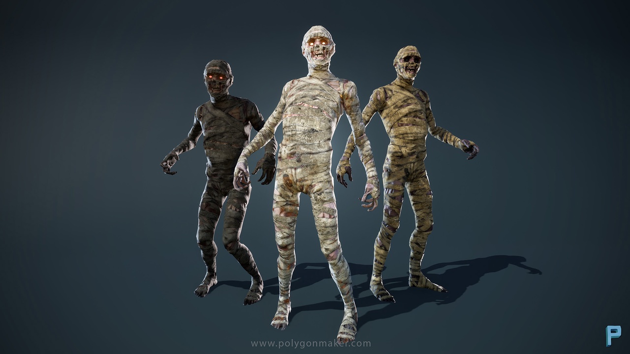 Media 1 for listing Monsters - Mummy