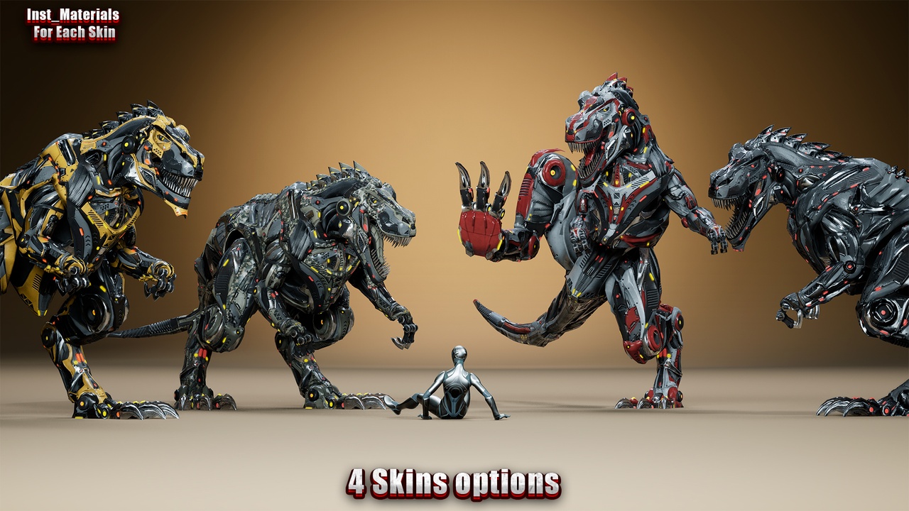 Media 1 for listing Sci-Fi TRex 2