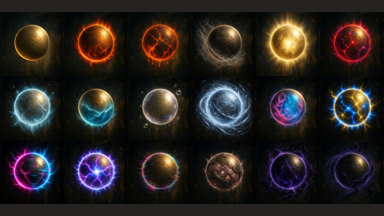 Media 1 for listing 100+ Orb Icons With Effects 01