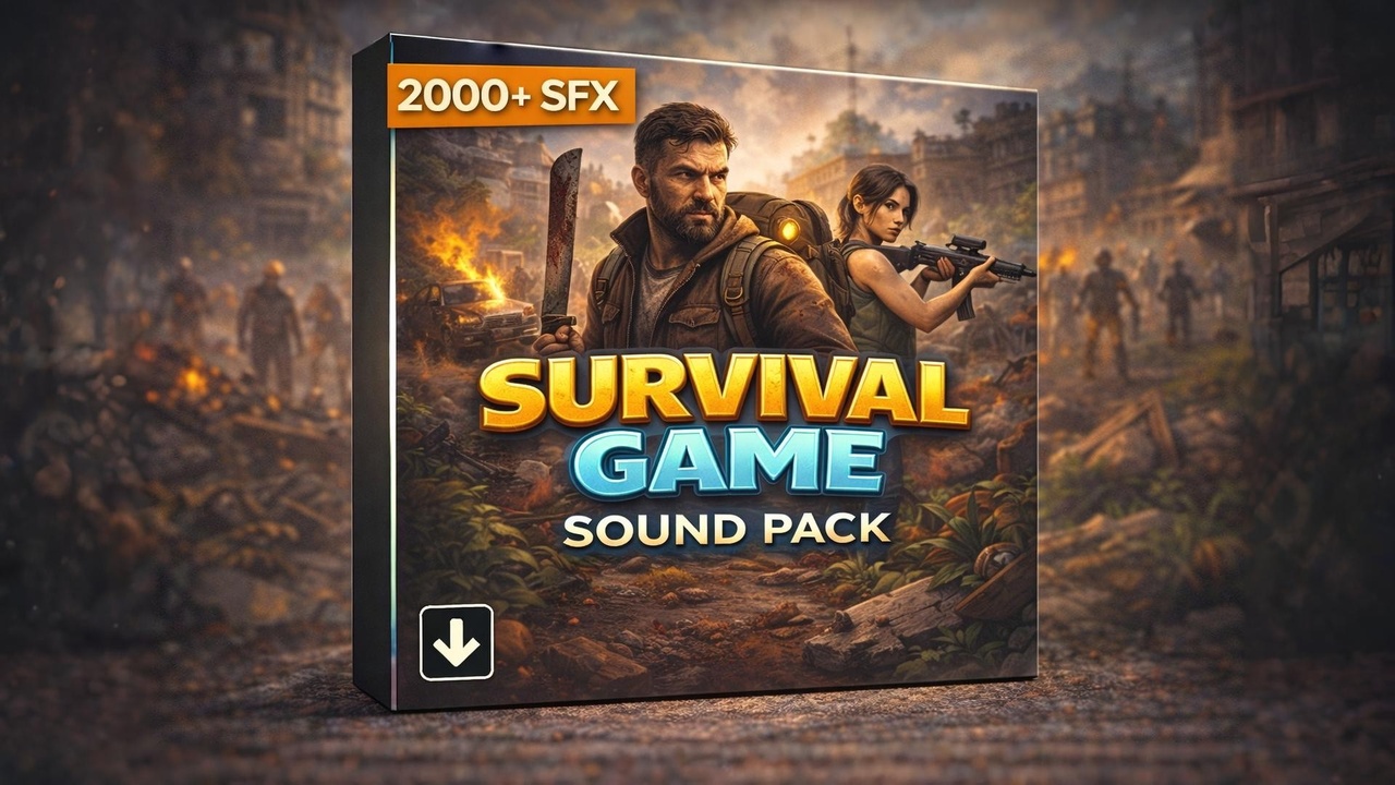 Media 1 for listing Survival Game Sound Pack
