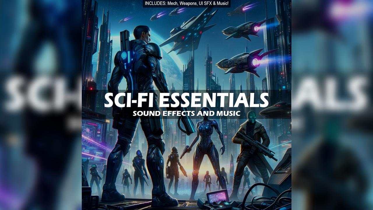 Media 1 for listing Sci-Fi Essentials - Sound Effects & Music