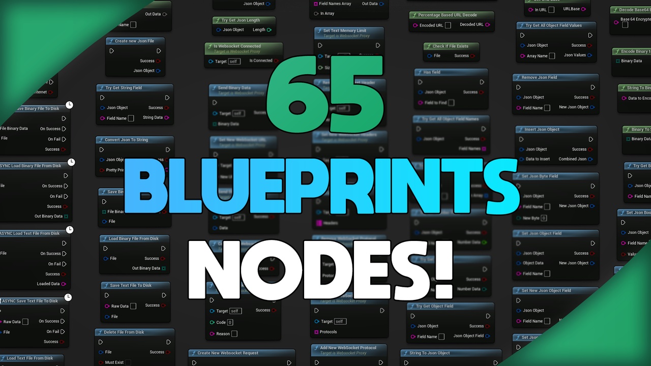 Media 1 for listing WebSocket Pro Blueprint Utility