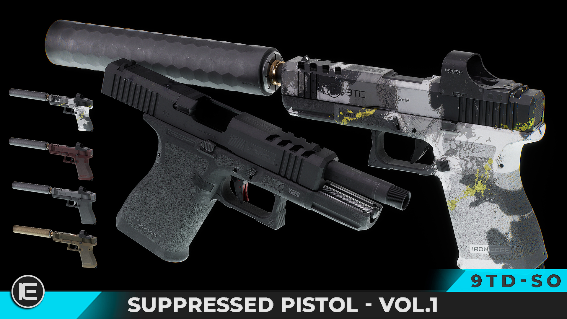 IE Pro Kit – Suppressed Special Ops Pistol – 9TD-SO