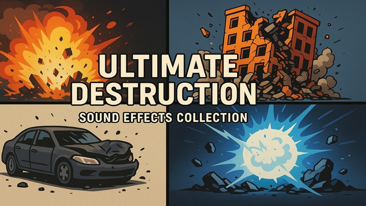 Media 1 for listing Ultimate Destruction Sound Effects Library