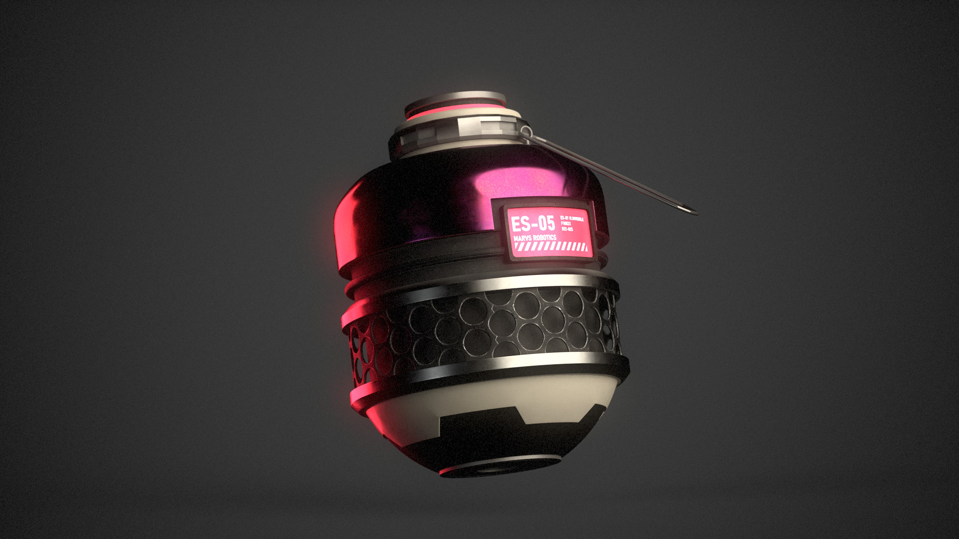Sci-Fi Grenade 03 | Fab