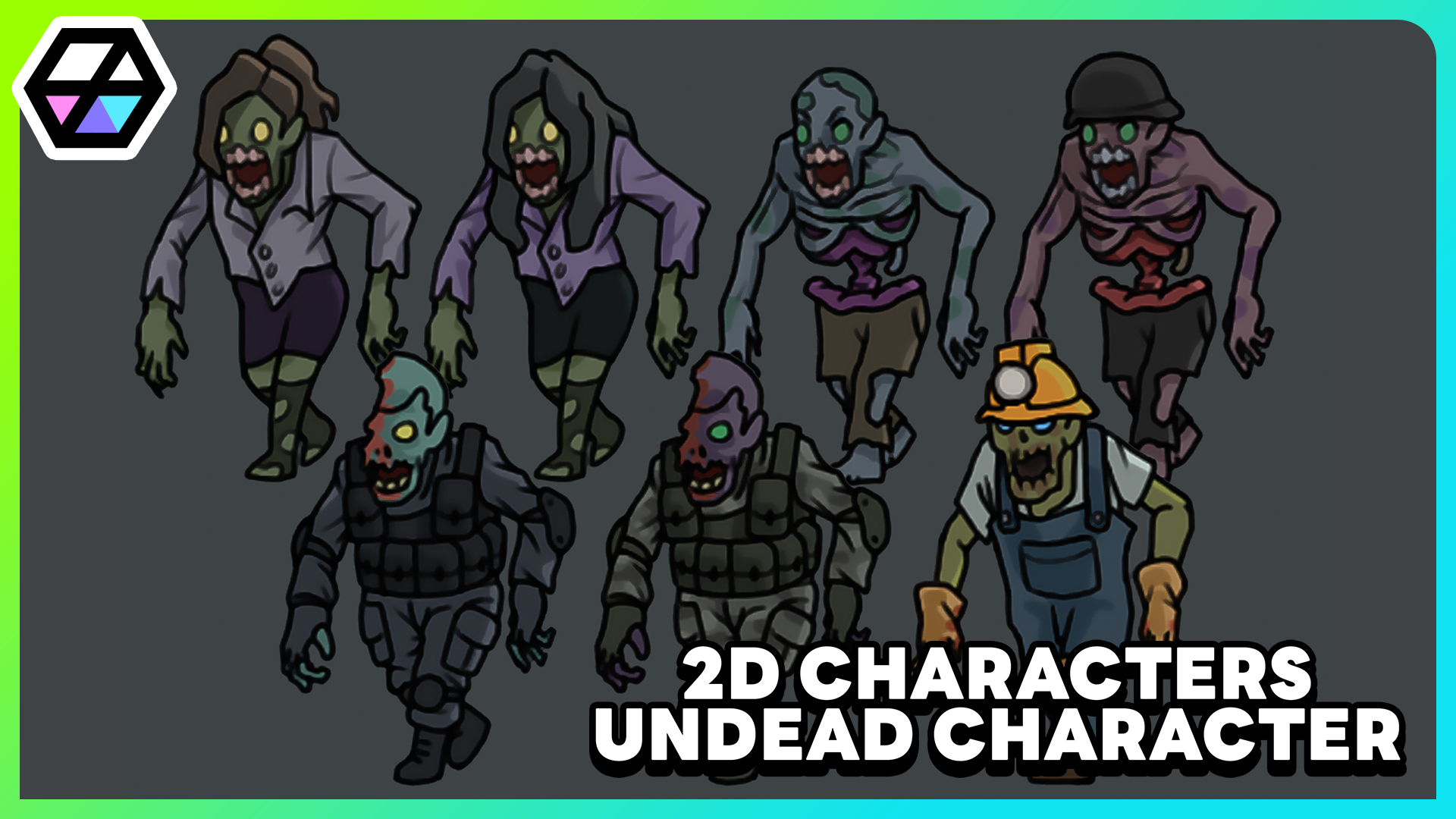 2D Characters - Undead Characters | Fab