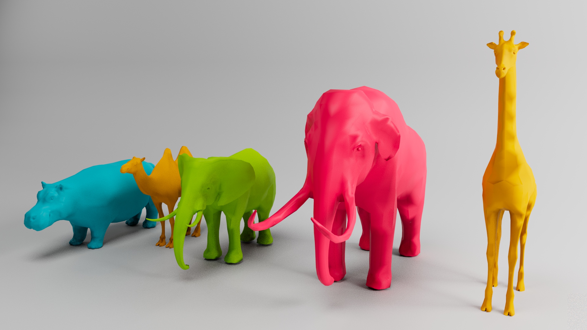 Animals Base Meshes Library | Fab
