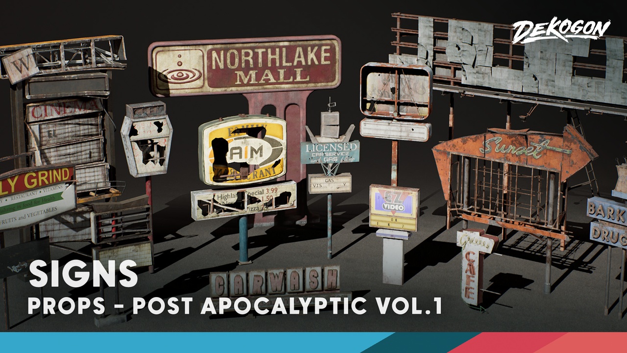 Media 1 for listing Post Apocalyptic Signs - VOL 1