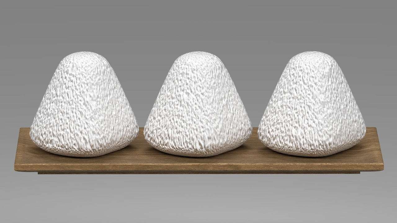 出品Plain Onigiri Set / Plain Rice Ball Setのメディア1