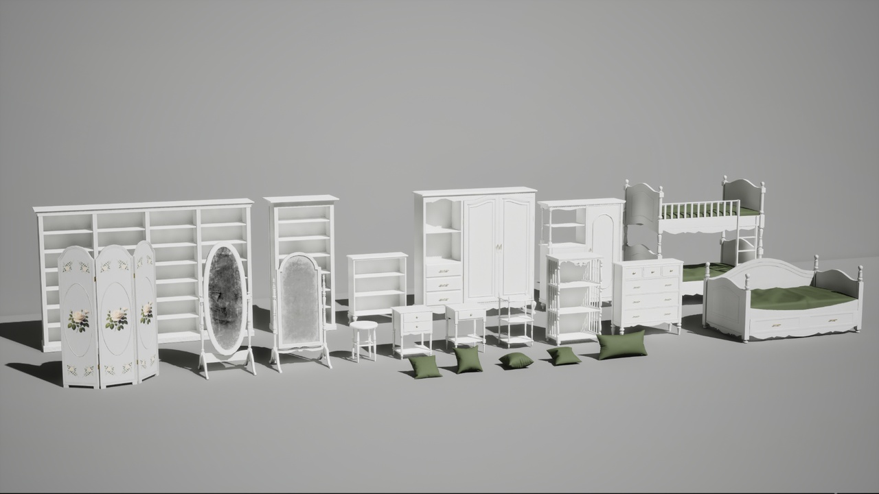 Media 1 for listing Furniture Pack - Shabby Chic