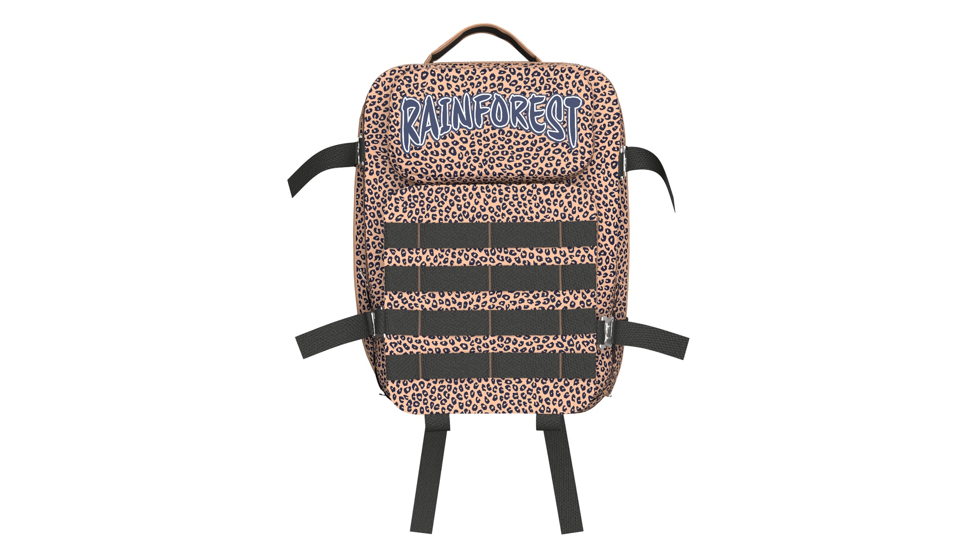 Media 1 for listing Animal Print School Bag | High Poly