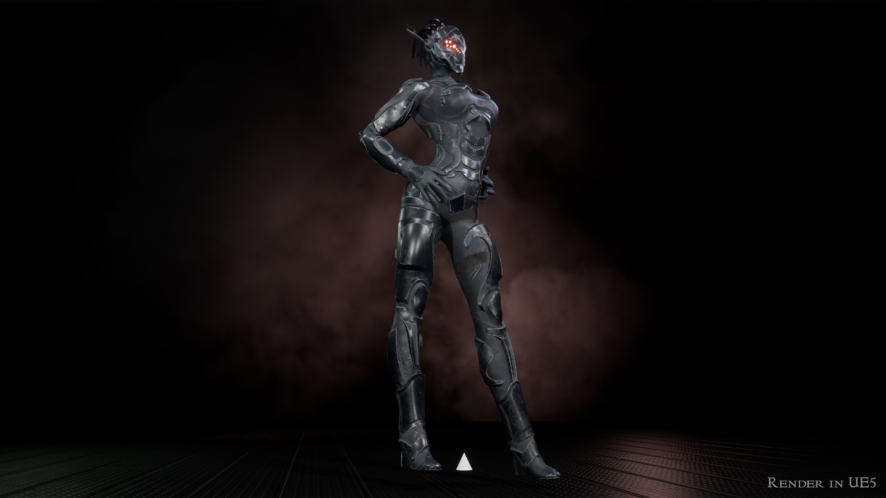 Media 1 for listing Sci-Fi Woman 2