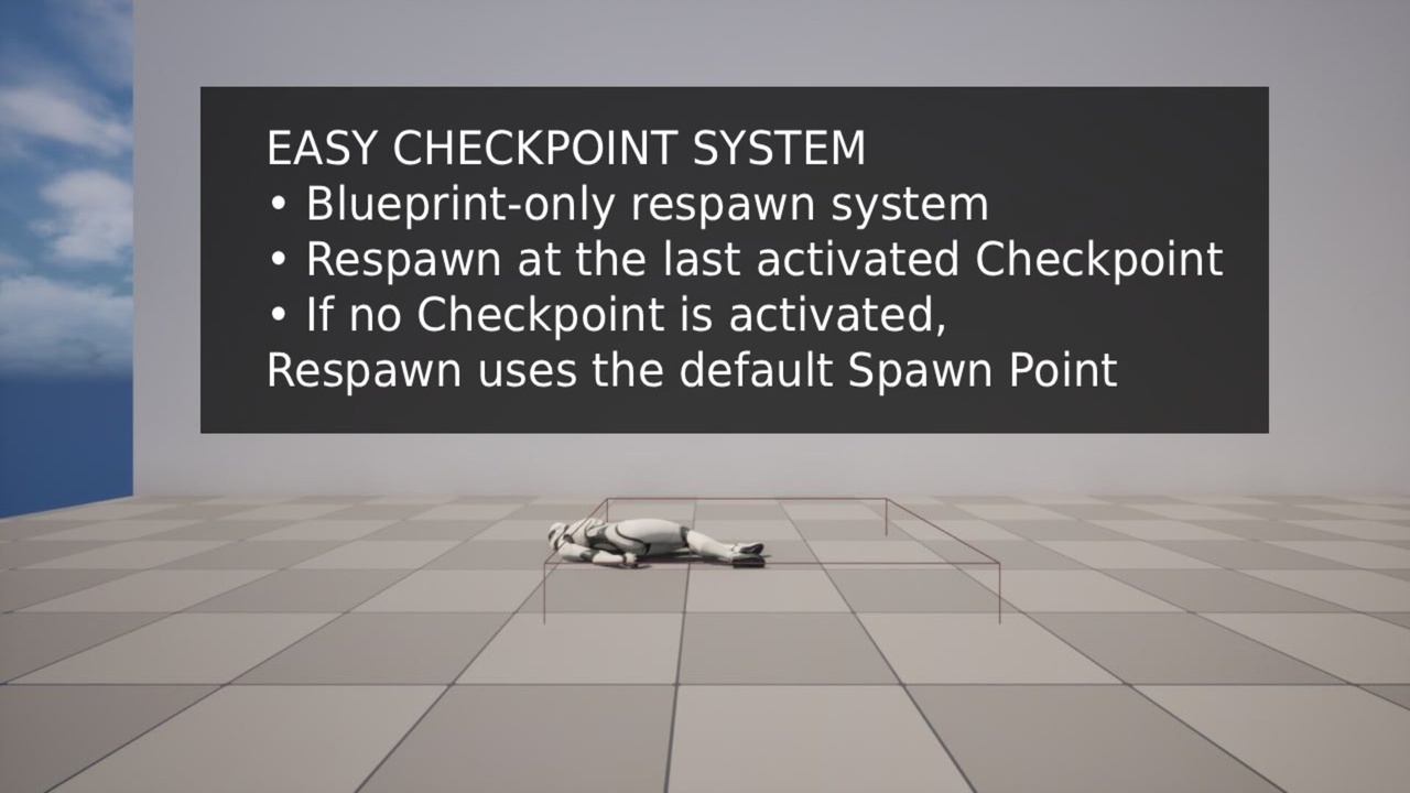 Easy Checkpoint & Respawn System | Fab