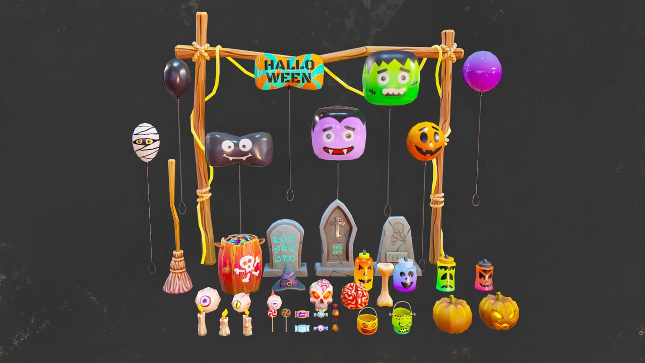 Media 1 for listing Halloween Pack